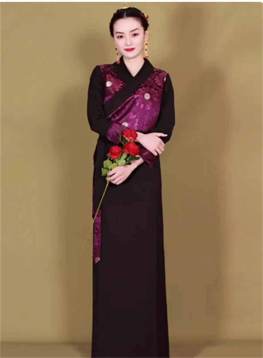 New national style dress Xizang coat