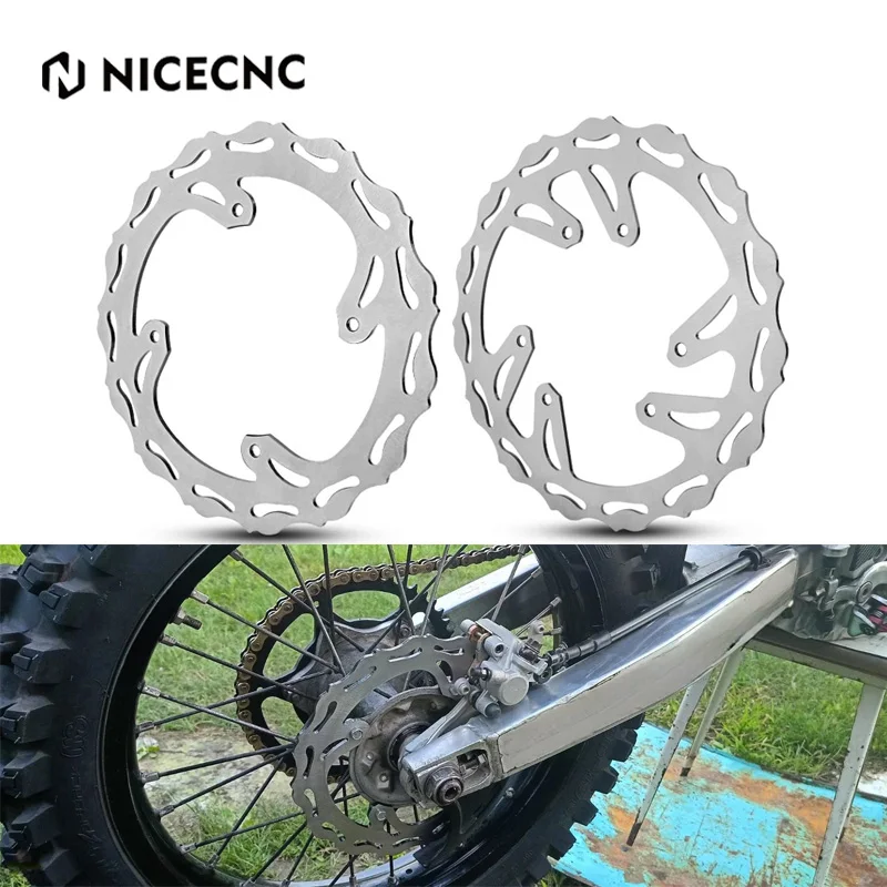 

Motorcycle 240MM Front Rear Brake Disc Rotor For Honda CRF450R CRF250R 2004-2014 CR125 CR250 2002-2007 CRF250X CRF450X 2005-2017