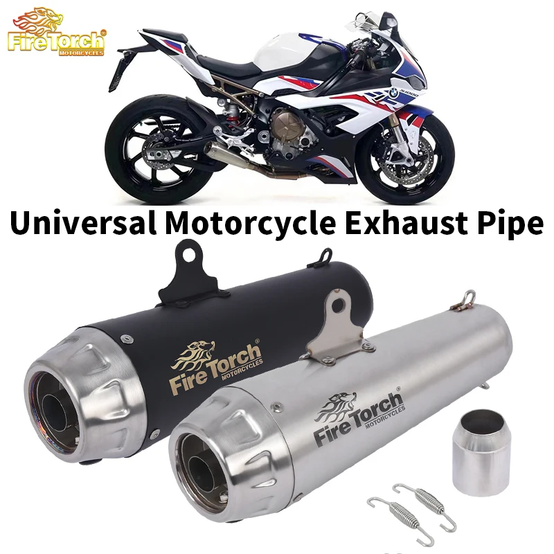 

Universal 51mm 60mm Motorcycle Exhaust Muffler DB Killer GP Motocross Escape For Yamaha R1 R3 R6 CBR1000RR MT07 MT09 Z1000 MT03