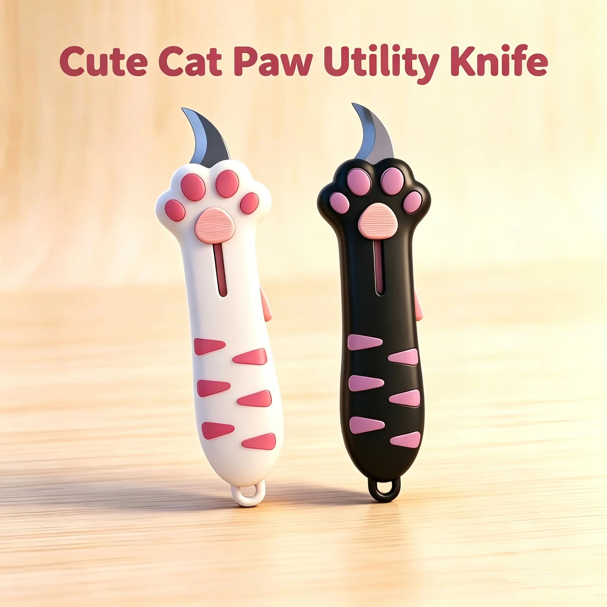Cute Cat Claw Unboxing Knife Spring Summer Delivery Gift Creative Box Cutter Ideal for Toy Opening And Packaging
