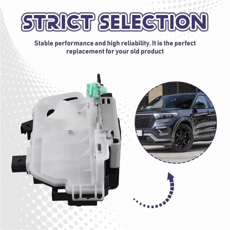 

8T4Z7826412A Car Rear Right Door Lock Actuator For Ford Explorer Lincoln MKX 2007-2019