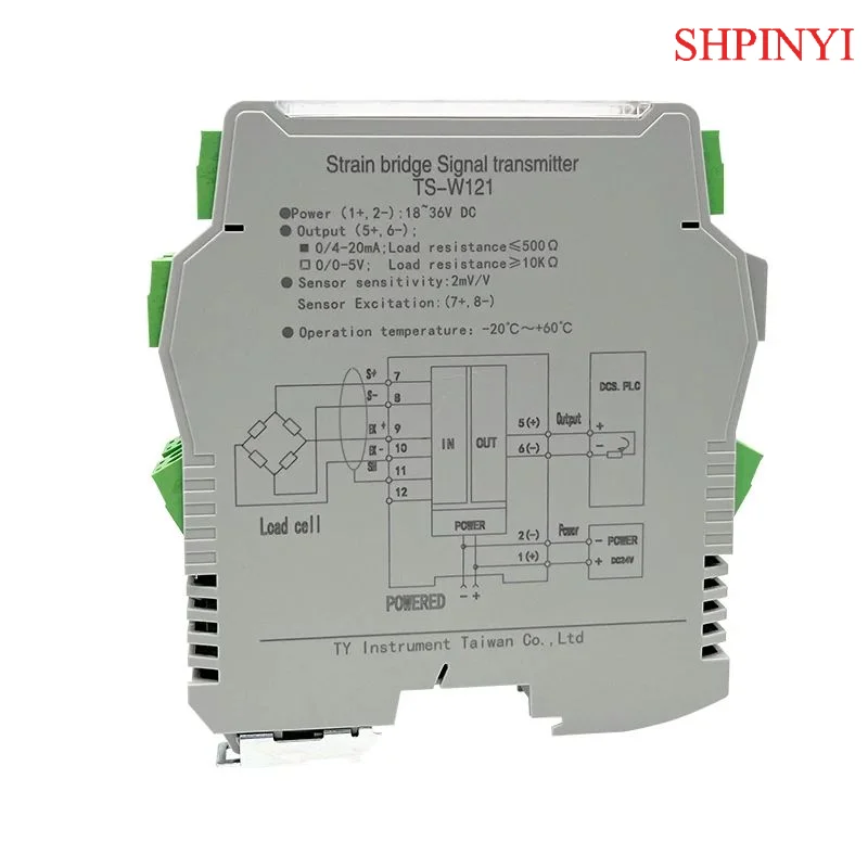 

Прецизионный весовой передатчик, измерение силы тензодатчика, тензодатчик, миливольт мВ, усилитель сигнала 0-20 мА, 10 В