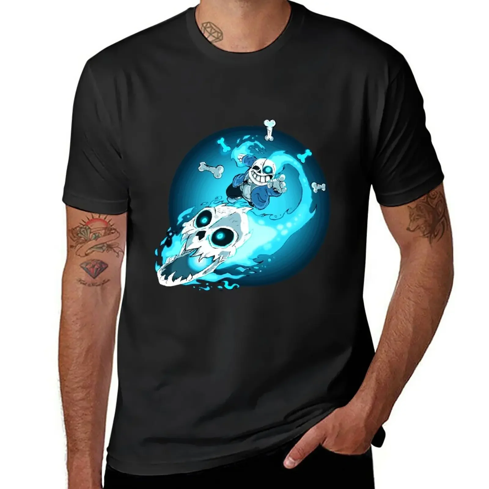 

New Sans T-Shirt Short sleeve tee aesthetic clothes oversized t shirts for men