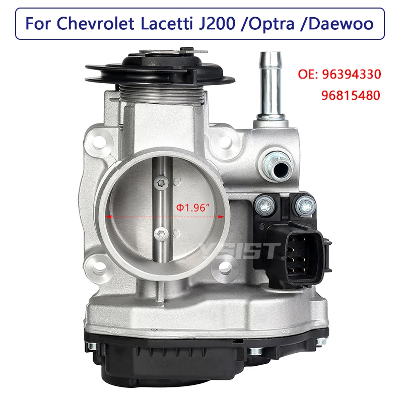 For Chevrolet Lacetti Throttle Body Moteur J200 Daewoo Nubira Optra 1.4i 1.6i 2004 - 2012 Throttle Valve 96394330 96815480