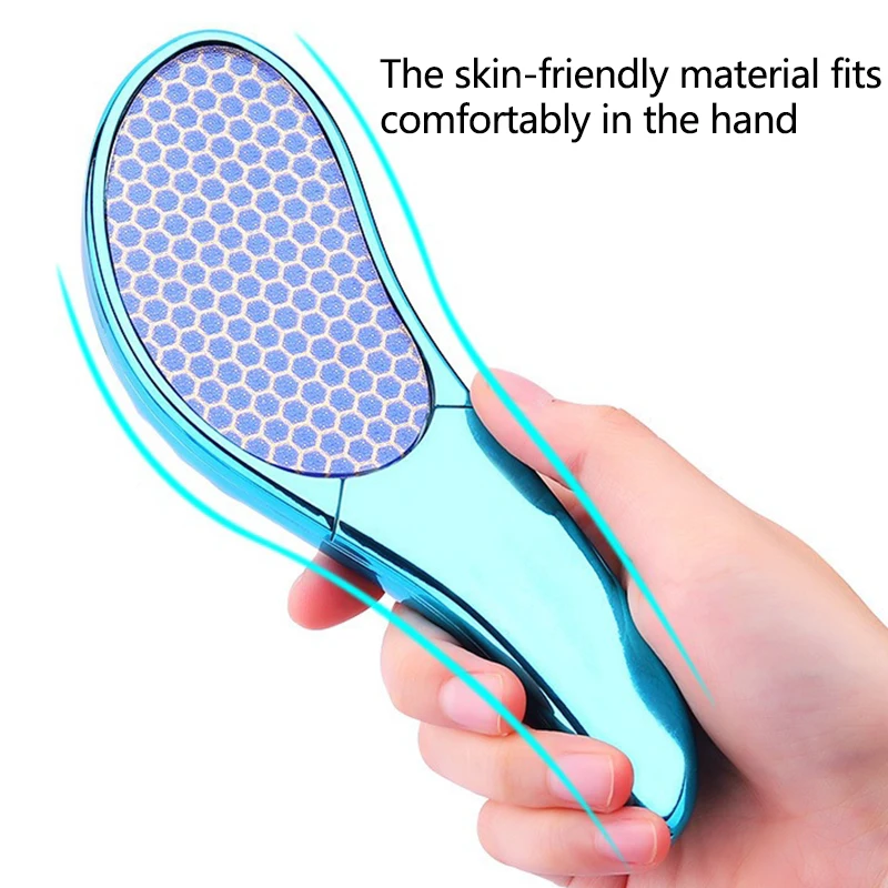 نانو الزجاج لوحة القدم ملف تقشير القدم الصلب الجلد الميت باديكير مزيل الغسيل تقشير قطعة أثرية تقشير أدوات باديكير #6