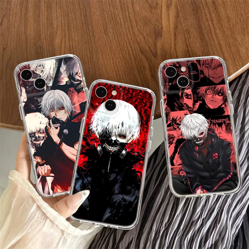 Tokyo ghoul anime Soft Case for Moto G Play E20 E4 E40 E5 E6 E6S E7 Power Edge 20 Lite Pro G200 G30 G4