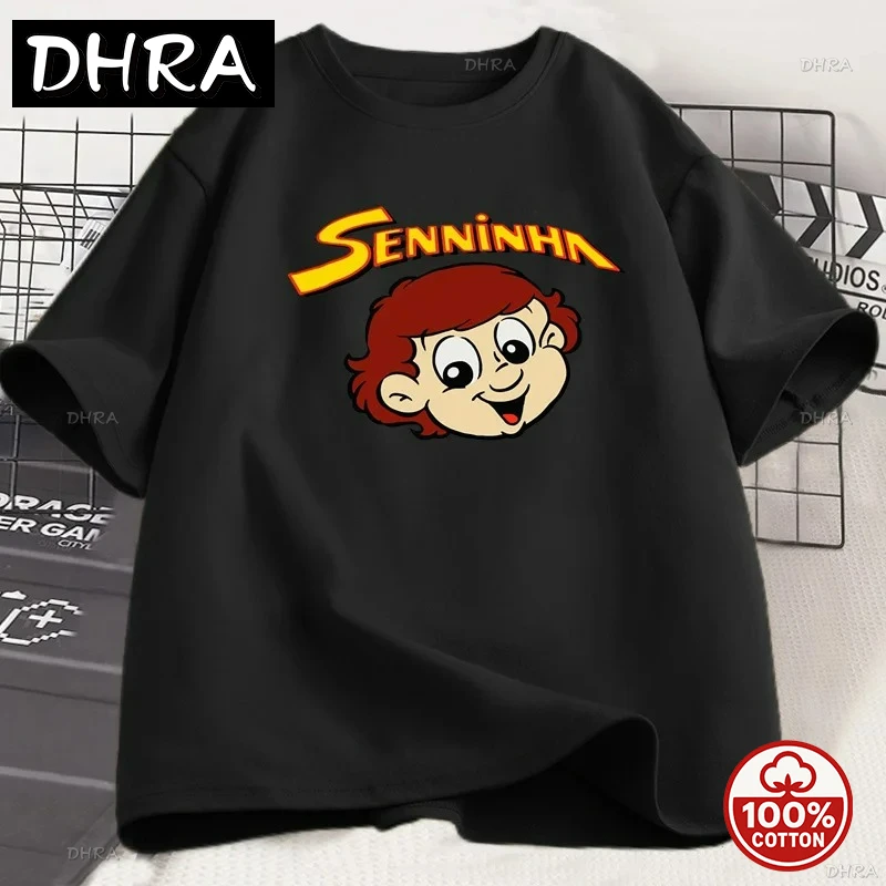 Забавная-футболка-редкая-винтажная-футболка-90-х-годов-футболка-Айртона-Сенны-deadstock-футболка-с-фундаментом-Айртона-Сенны-хлопковые-мужские-футболки-с-короткими-рукавами