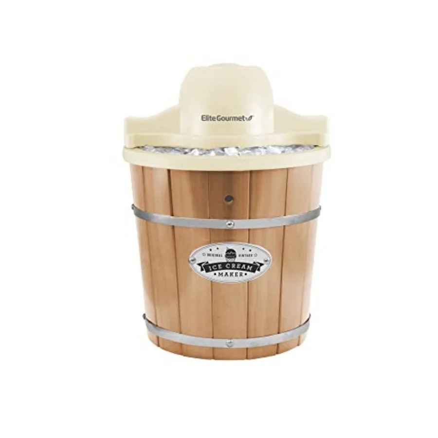 

EIM-924LX 4 quart Old Fashioned Electric Ice Cream Maker, Pine Bucket