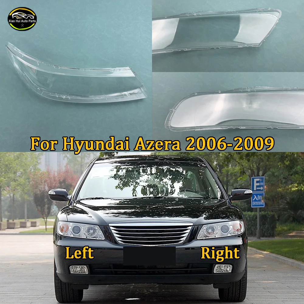 

Headlight Cover Shade Headlamp Shell Transparent Lampshade Lens Auto Replacement Parts For Hyundai 2006 2007 2008 2009 Azera
