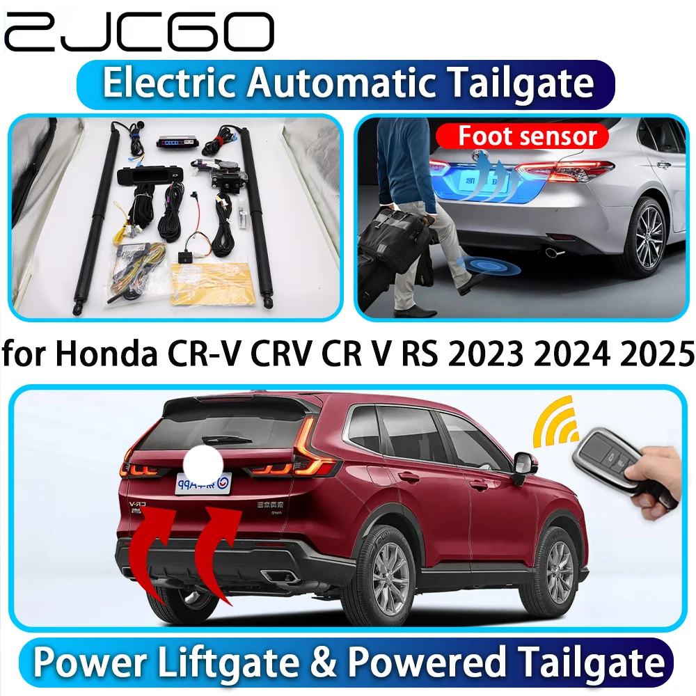 

ZJCGO for Honda CR-V CRV CR V RS 2023 2024 2025 OEM Automatic Power Liftgate Powered Tailgate Intelligent Trunk Lift Control Kit