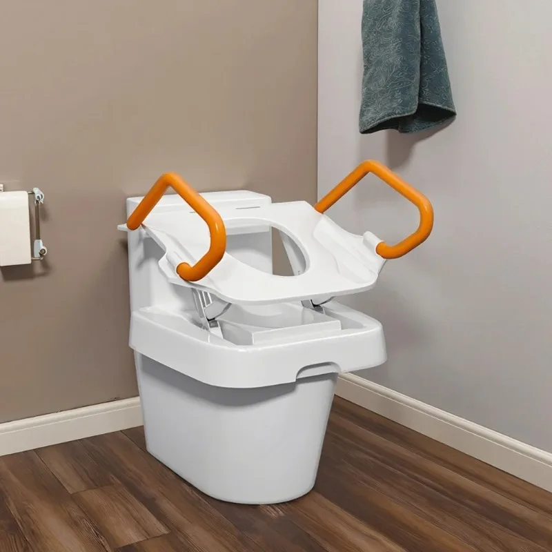Customized Electric Toilet Seat Riser With Durable Handles Bathroom Safety  Wholesale Toilet Raiser