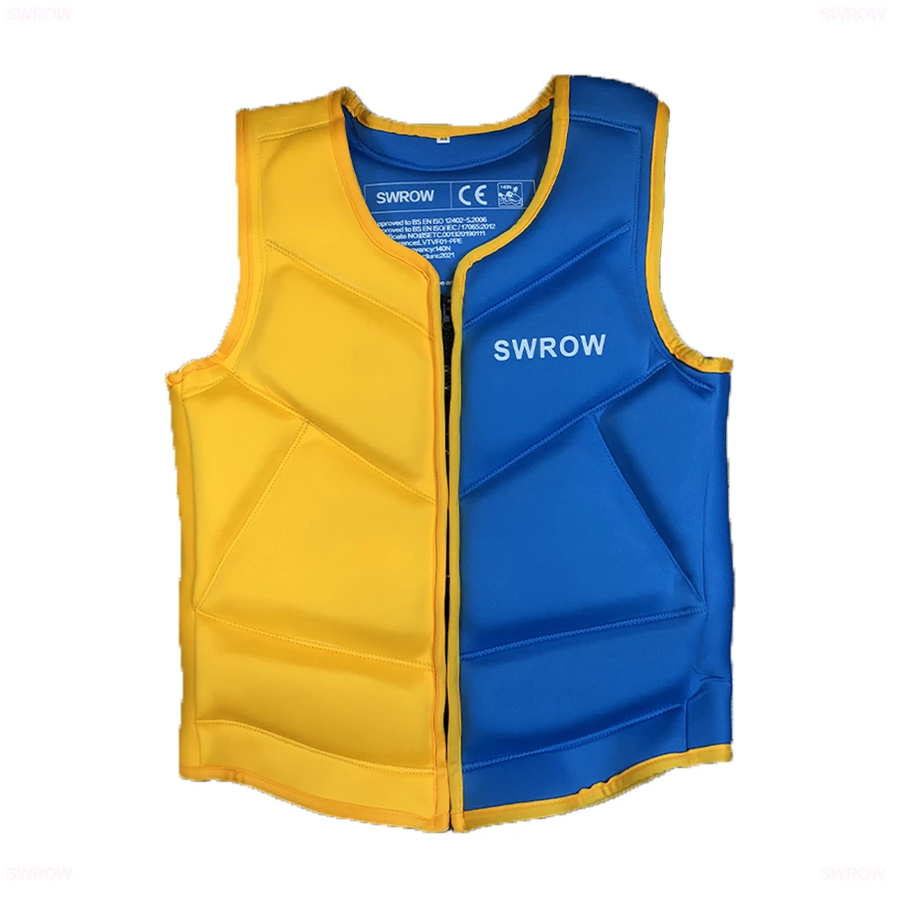 New Lifejacket Neoprene Water Sports Jacket Vest Adult Children Swimming Lifejacket Boating Fishing Rafting Surfing Lifejacket