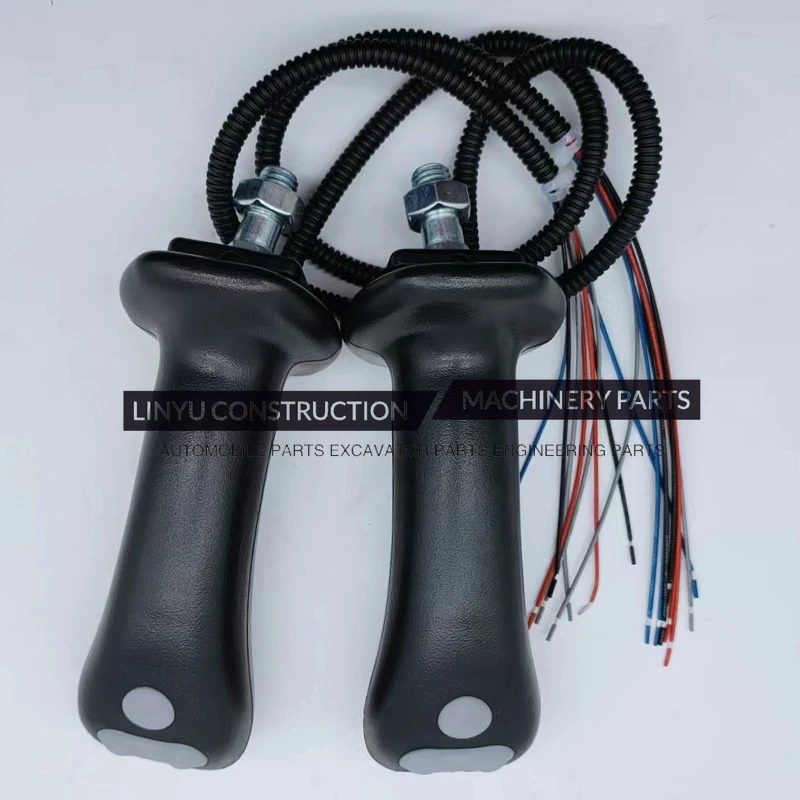 

1pc For Excavator Parts Yuchai LONKING XCMG Revo 65/75-8/80 Rexroth Joystick Handle Glue 4 Button Keys 12mm