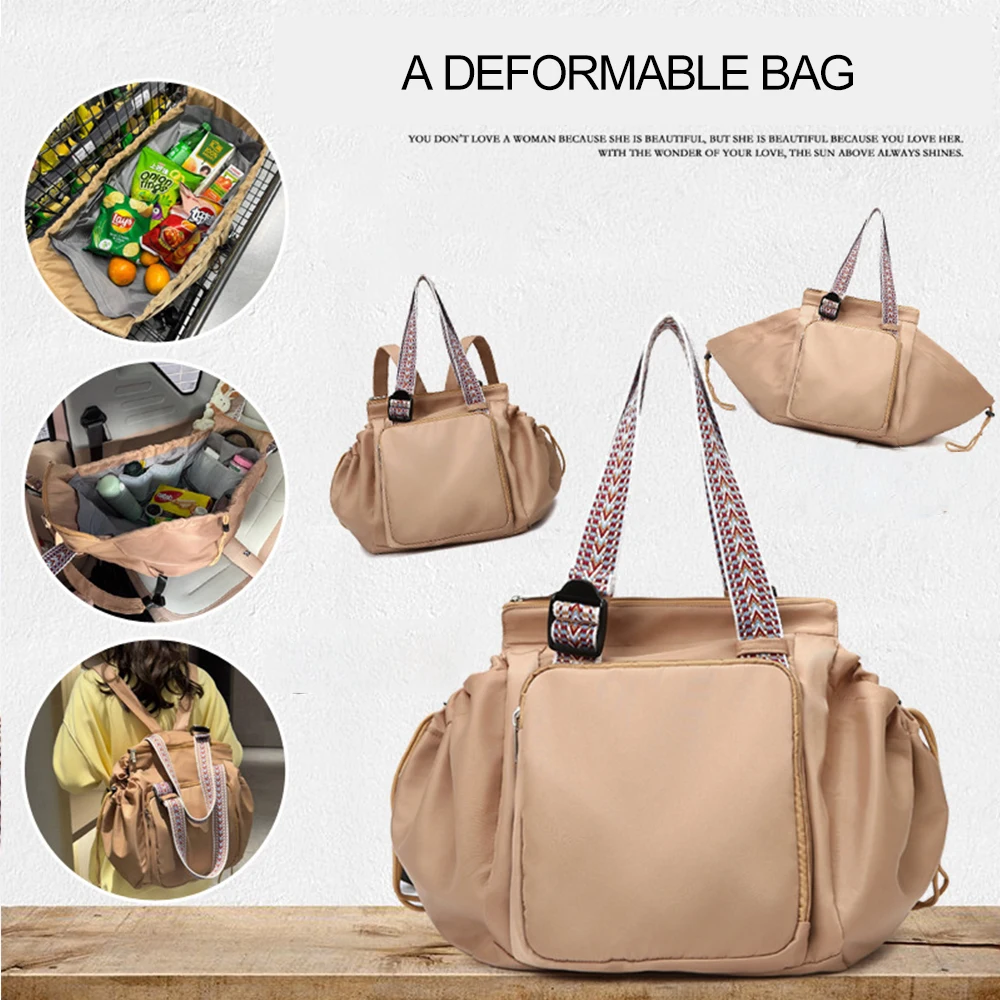 

Versatile Cradle Travel Storage Women's Backpack 2025 New Multi functional Mother and Baby Outing Lightweight Mommy Bag