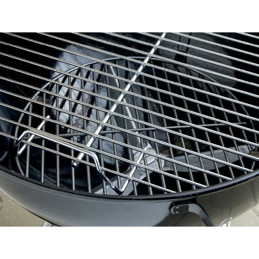 Original Kettle 18 Inch Charcoal Grill, Black