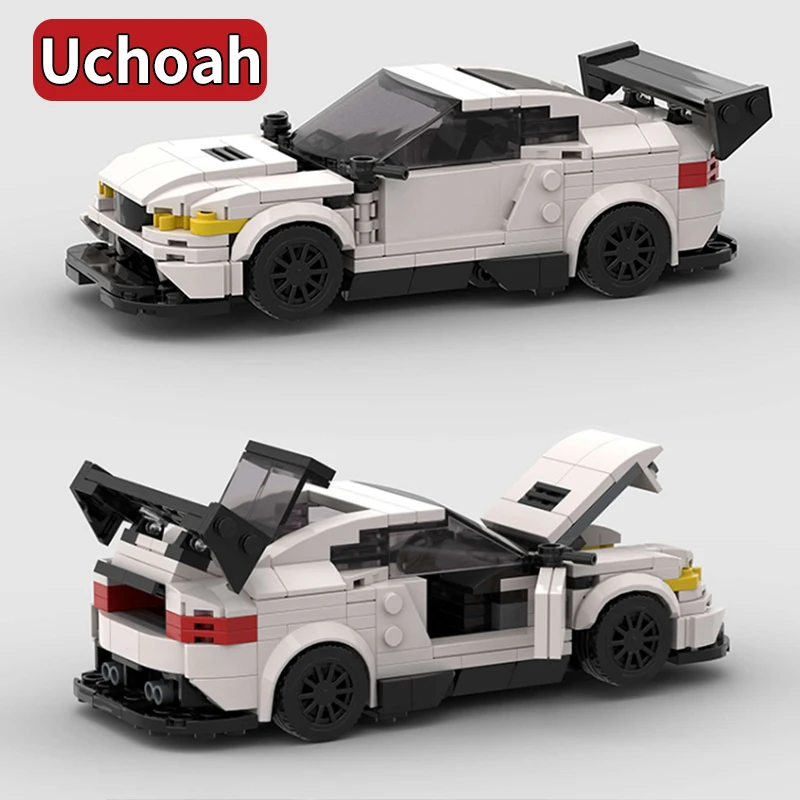 MOC 379 pcs M2C Racecar Lexus LFA Classic Racing Modular Building Block Toy Model DIY children's gifts