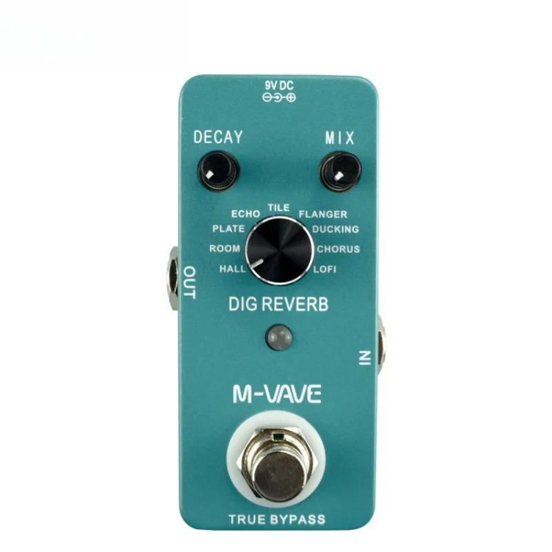 Guitar single-effect unit DIGREVERB reverb effect digital audio processor