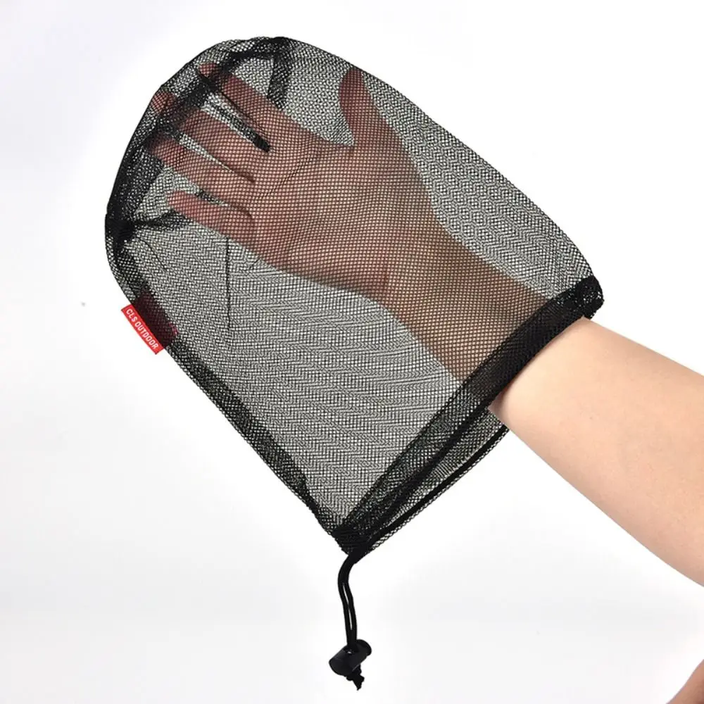 Drawstring Bag Nylon Mesh Drawstring Bag Mesh Nylon Mesh Storage Pouch Ditty Bag Durable Multi Purpose Cutlery Storage Mesh Bag