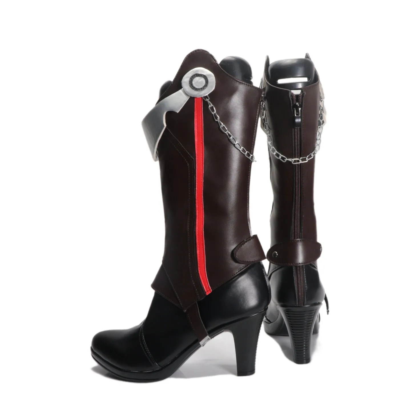 Murata Himeko Cosplay Schuhe Honkai Impact 3 Cosplay Prop Anime Zubehör Halloween Karneval Stiefel PU Leder Schuhe Nach Maß