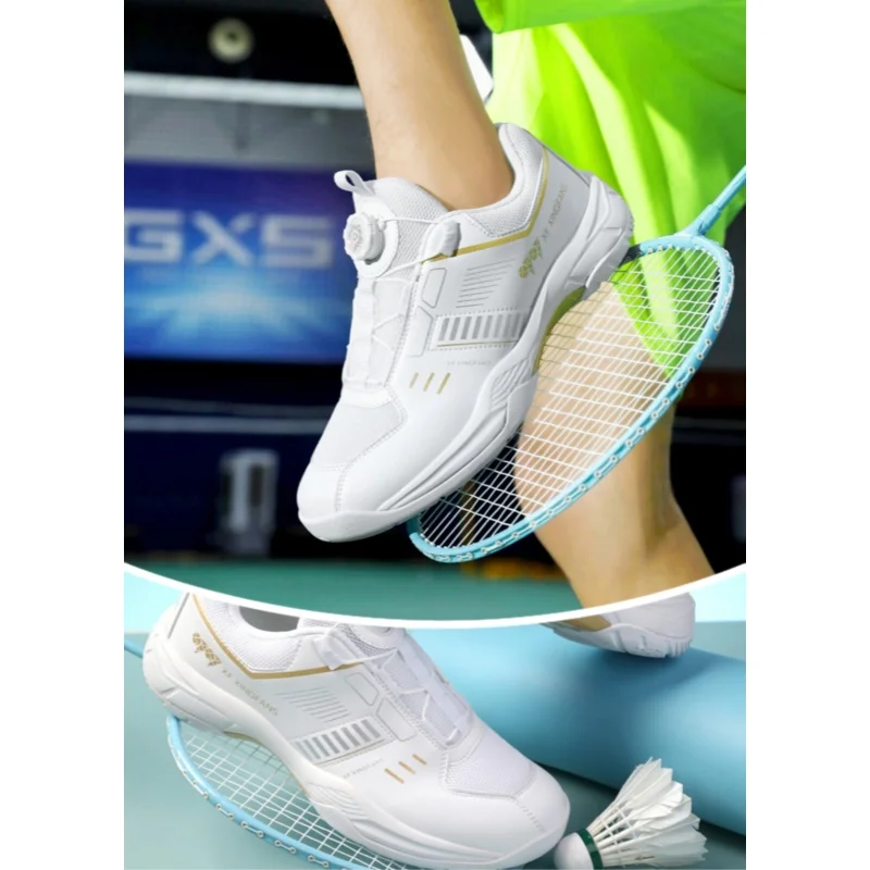 

Мужские кроссовки для бадминтона дышащие, легкие, нескользящие, износостойкие и подходят для взаимодействия родителей и детей, а также для пар.