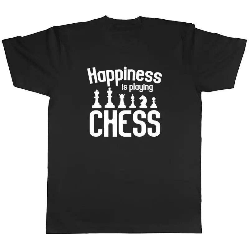 Happiness is Playing Chess Mens Womens Ladies T-Shirt