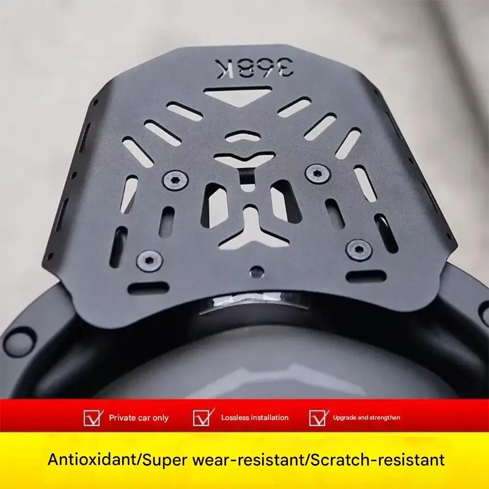 Rear cargo box rack/trunk bracket 368-K, thickened carbon steel rear rack/wing bracket accessories suitable for ZONTES 368K.