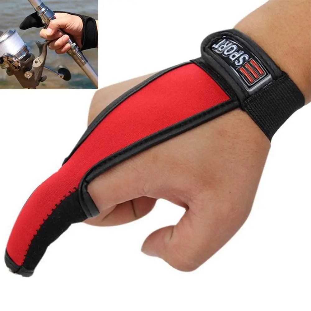 Protector Neoprene Cloth Sport Single Finger Anti-Slip Fishing Gloves Breathable