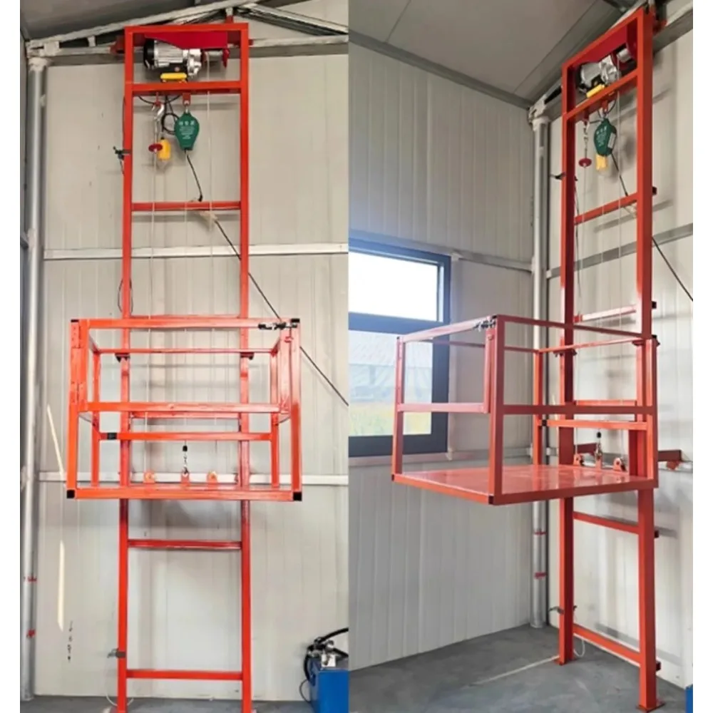 Hot Selling Elektrisch Hydraulisch Klein Hefplatform Fabriek Magazijn Thuislift