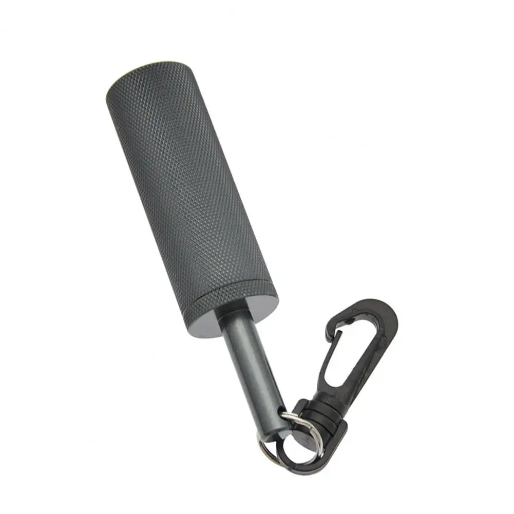 Coctelera de buceo con bolas de acero, juego de dispositivos de comunicación, agitador de buceo de aleación de aluminio con Clip para buceo