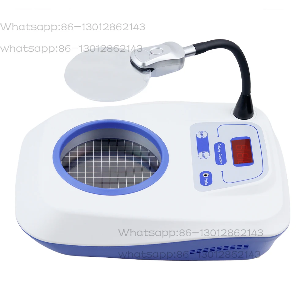 Laboratory digital display colony counter, bacterial testing equipment 220V