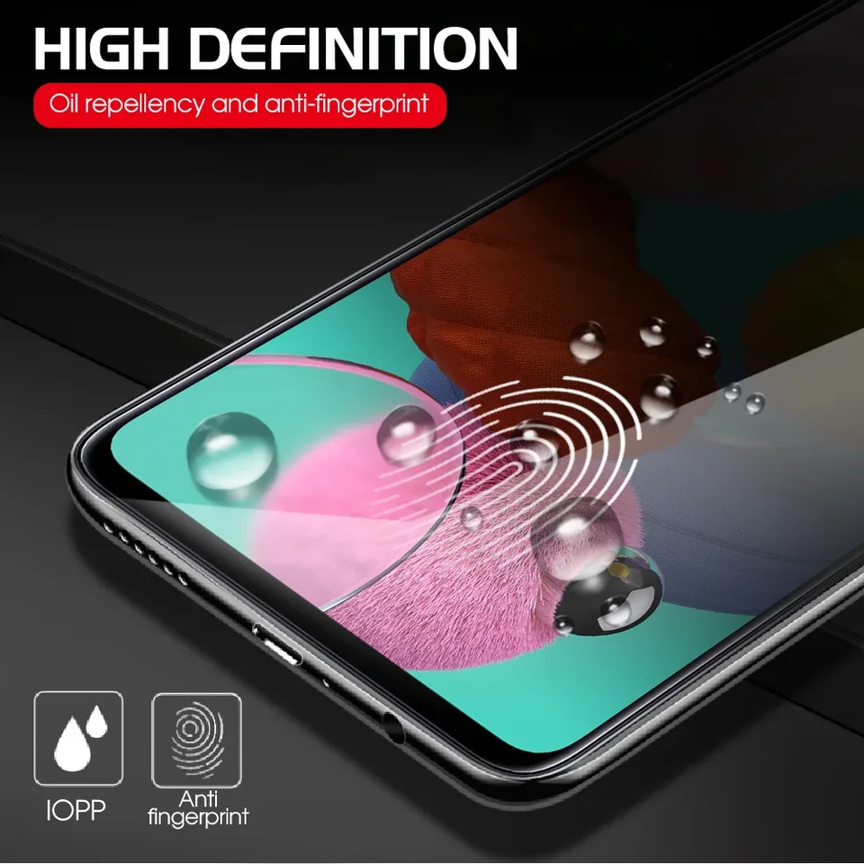 Protector de Pantalla Privacidad para Samsung Galaxy A15 A35 A55 A05 Vidrio Antiespía para Samsung A14 A35 A54 A12 A17 A16 A26 3