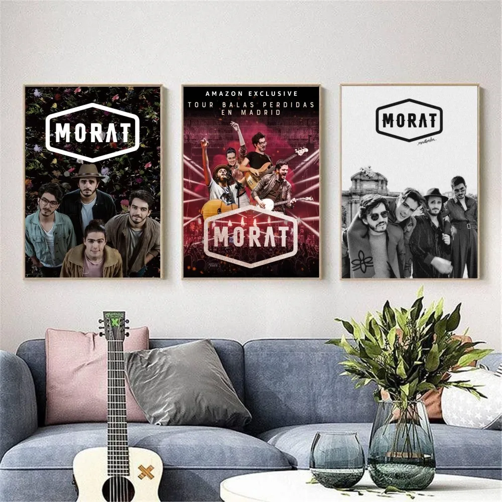 Morat Good Quality Poster HD art sticky wall waterproof home living room bedroom bar aesthetic decoration