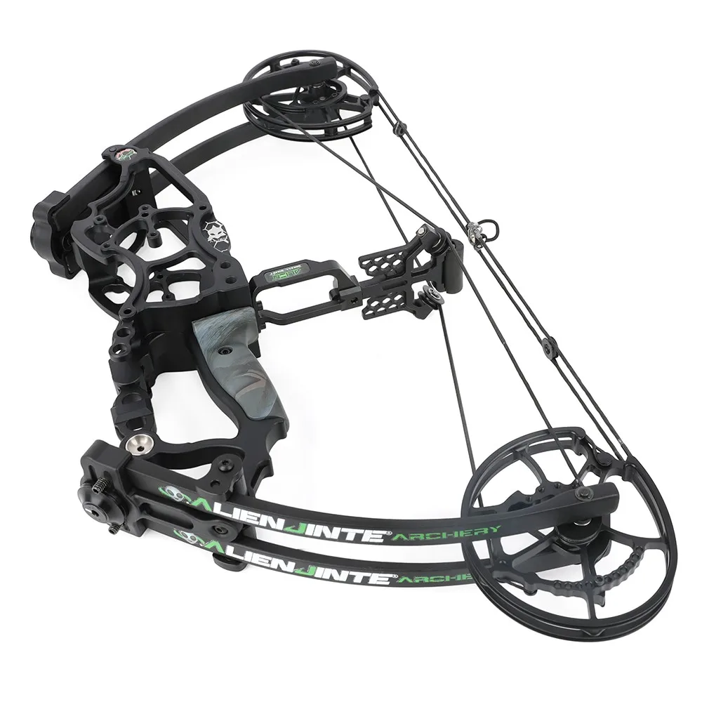 Archery Compound Bow Set Steel Ball Dual-Use 30-70LBS Draw Weight Adjustable Let-off 80% Hunting Right/Left Hand  Outdoor Acc