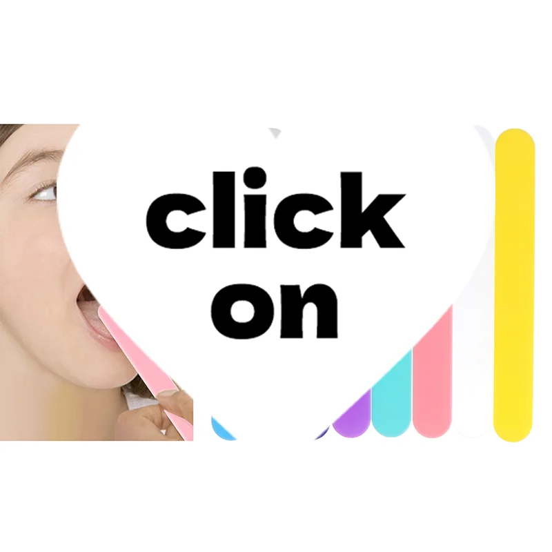 10 Pz Usa E Getta Ceretta Medica di Plastica Lingua Bastone Depressore Spatola di Plastica Cera Per Il Corpo Depressore Della Lingua Leggero Portatile