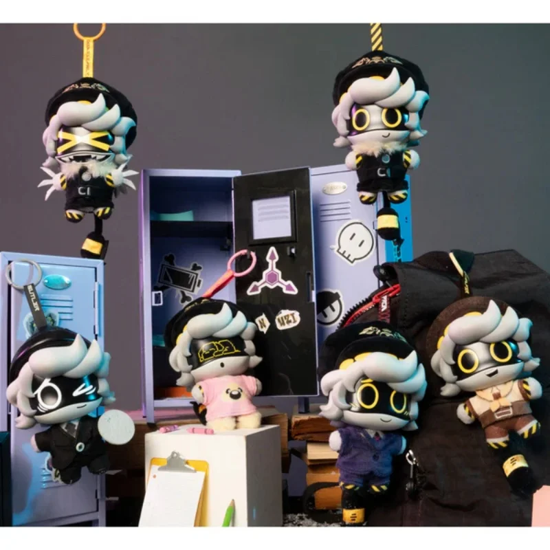 Genuine Glitch Murder Drones N Series Plush Pendant Keychain Blind Box Collectible Animation Toy For Collection Bag Decoration