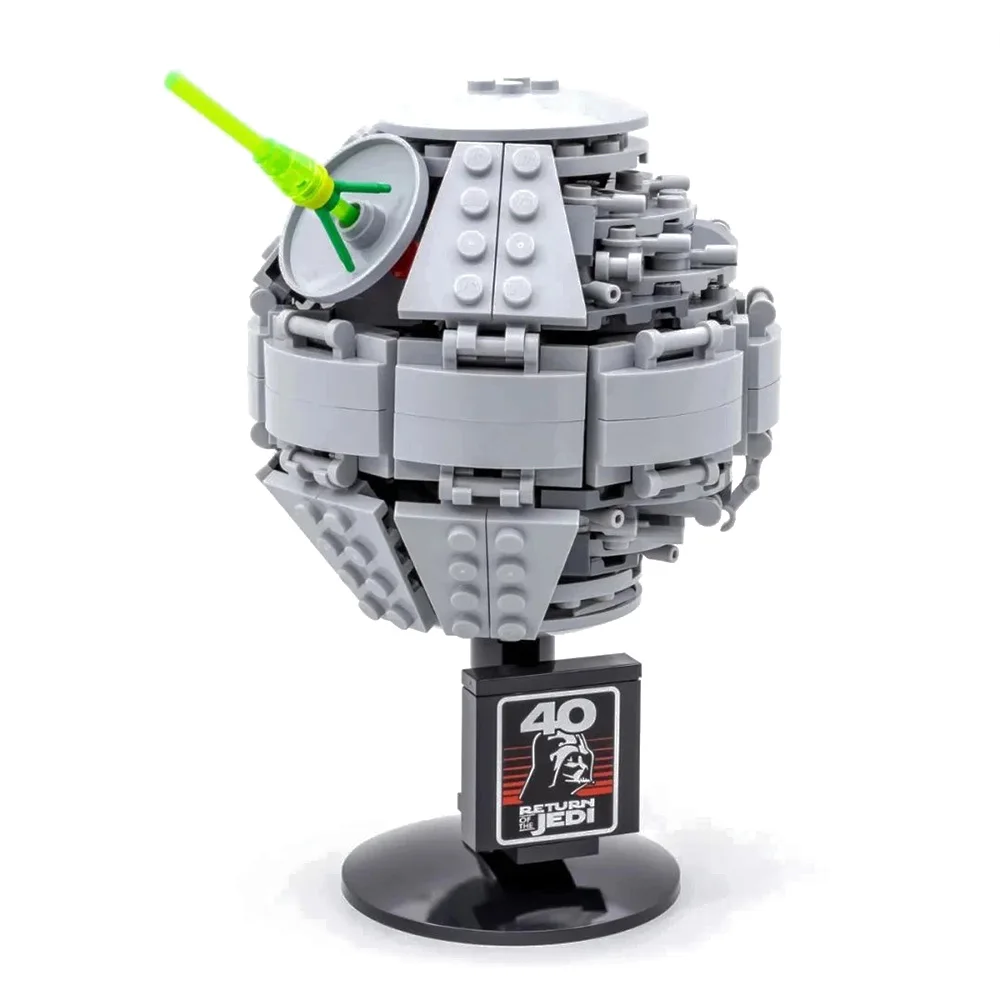 LEGP Space Wars Mini Death Star-2 Building Blocks, 40591 Construction Kits Model Toys Kid Adults Birthday Festival Gifts