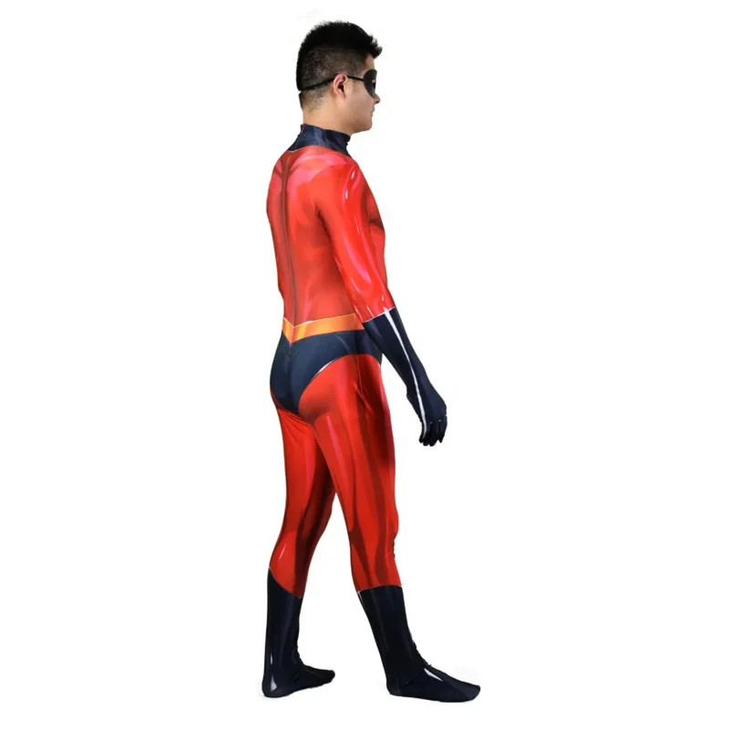 Clássico Mr Bob Super-herói Cosplay Zentai Bodysuit Macacões de Halloween Adultos Crianças