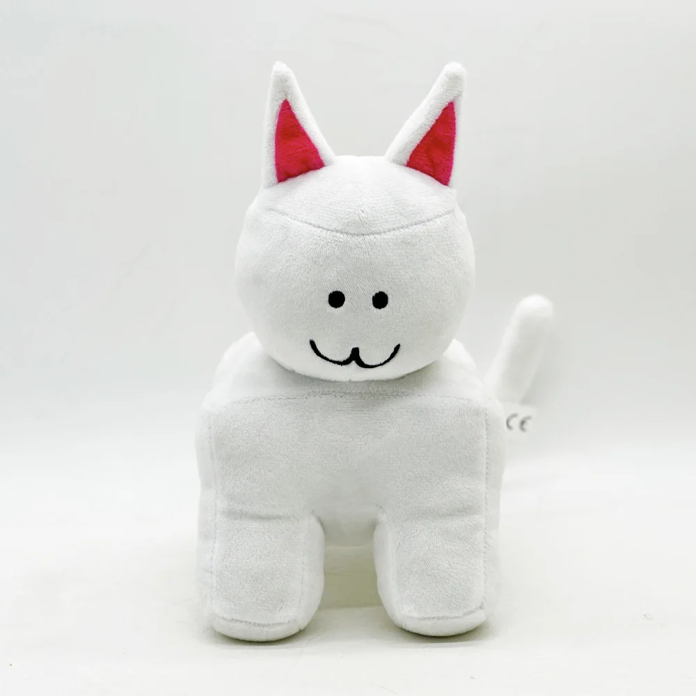 New 24cm Ro-bloxed Classic Kitty Plush Toys Cute Soft Stuffed Anime Cat Dolls For Kid Birthday Christmas Gift