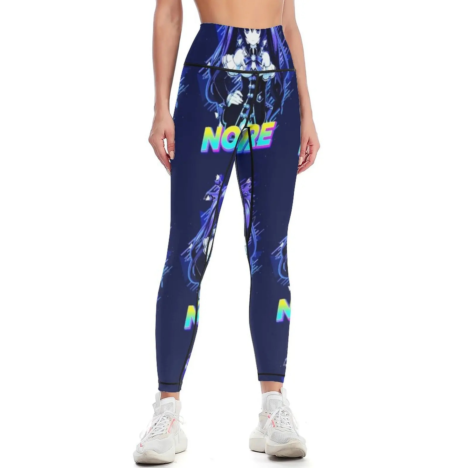 

Женские леггинсы Noire Hyperdimension Neptunia с эффектом пуш-ап, спортивные леггинсы для женщин, леггинсы для фитнеса, женские леггинсы для спортзала
