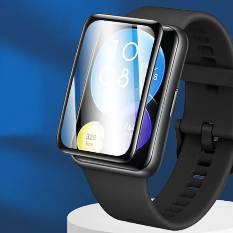 ثلاثية الأبعاد منحني كامل حافة Smartwatch لينة واقية فيلم حماية غطاء لهواوي ساعة صالح 2 حامي الشاشة