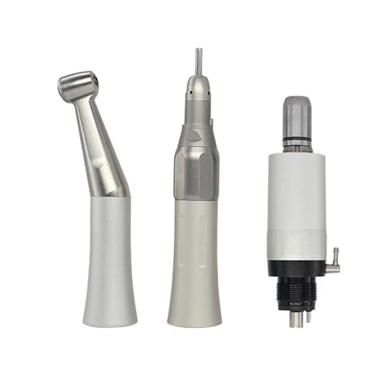 Nsk Style Dental Straight Handpiece Air Motor External Water Spray Slow Low Speed Set Contra Angle FX65 FX205