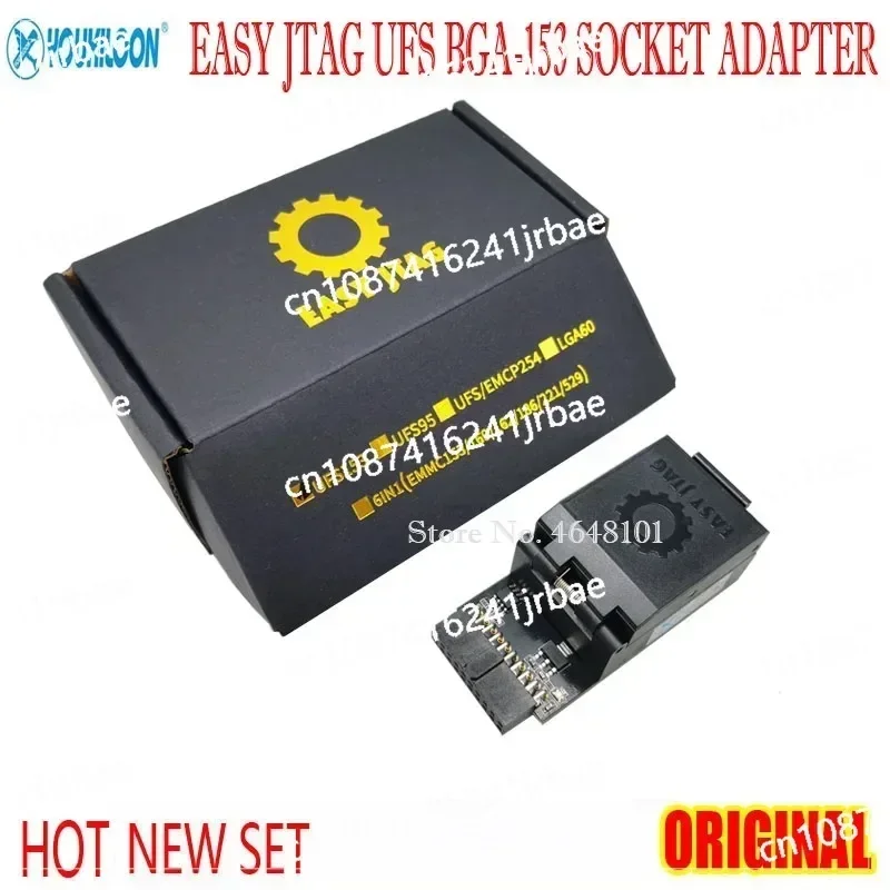 2024 New ORIGINAL Easy-Jtag eMMC Socket UFS BGA-95,153,254 Socket/EMMC 254(EMMC +UFS 2 IN 1) Adapter for EASY JTAG PLUS BOX Work