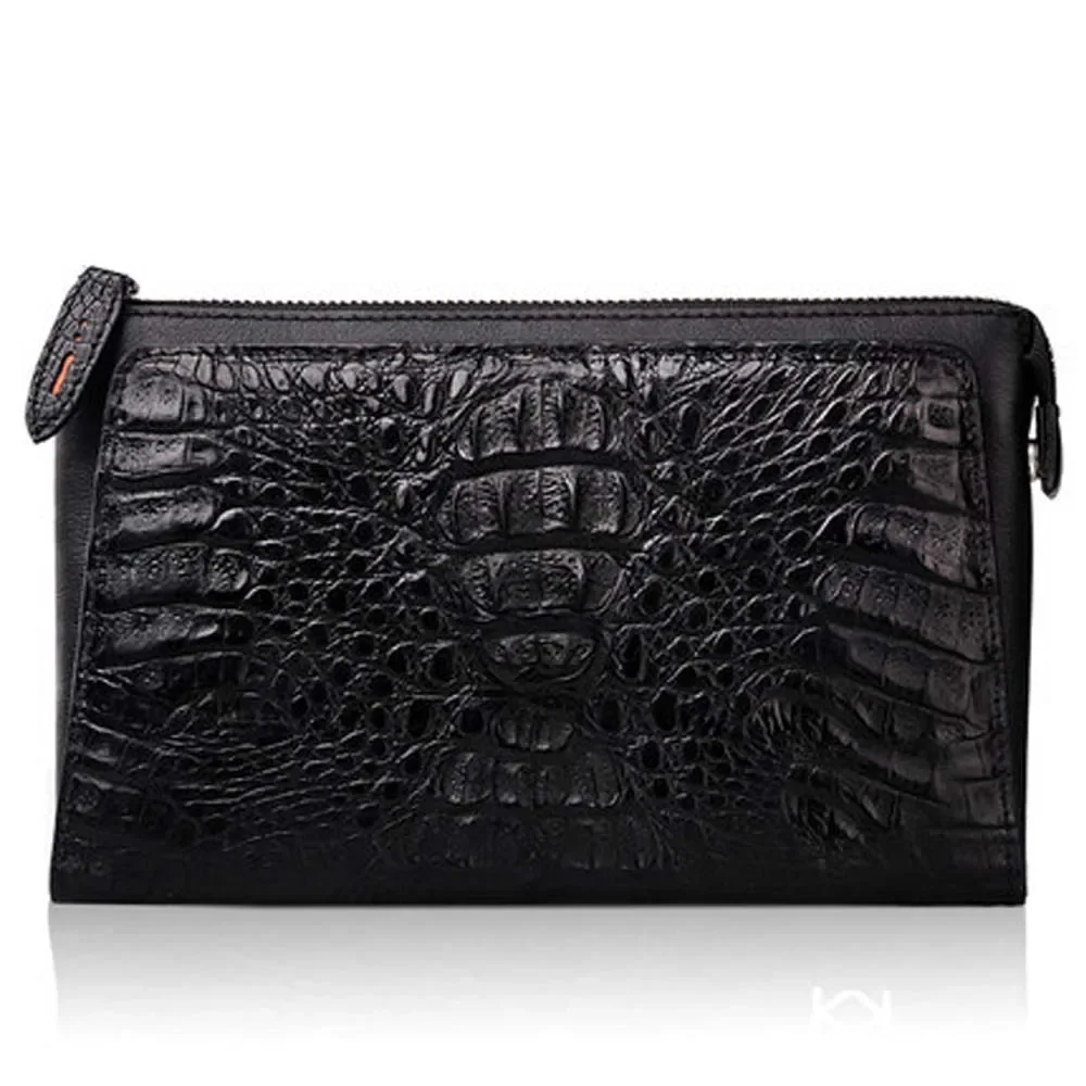 kadilaier Imported crocodile bags men new business men's handbags grab men clutch bag