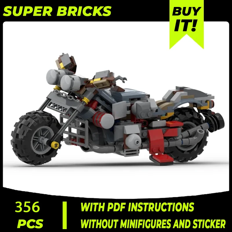 Moc Bausteine Auto Serie Modell Doomsday Motorrad Technologie modulare Blöcke Geschenke Spielzeug für Kinder DIY Sets Montage