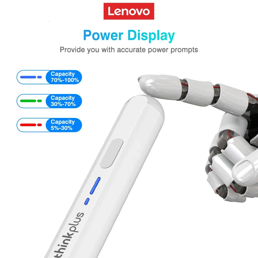 Stylet Tactile Universel pour Tablette Lenovo Thinkplus, Accessoire de Dessin pour Téléphone Mobile, Android, IOS, iPad