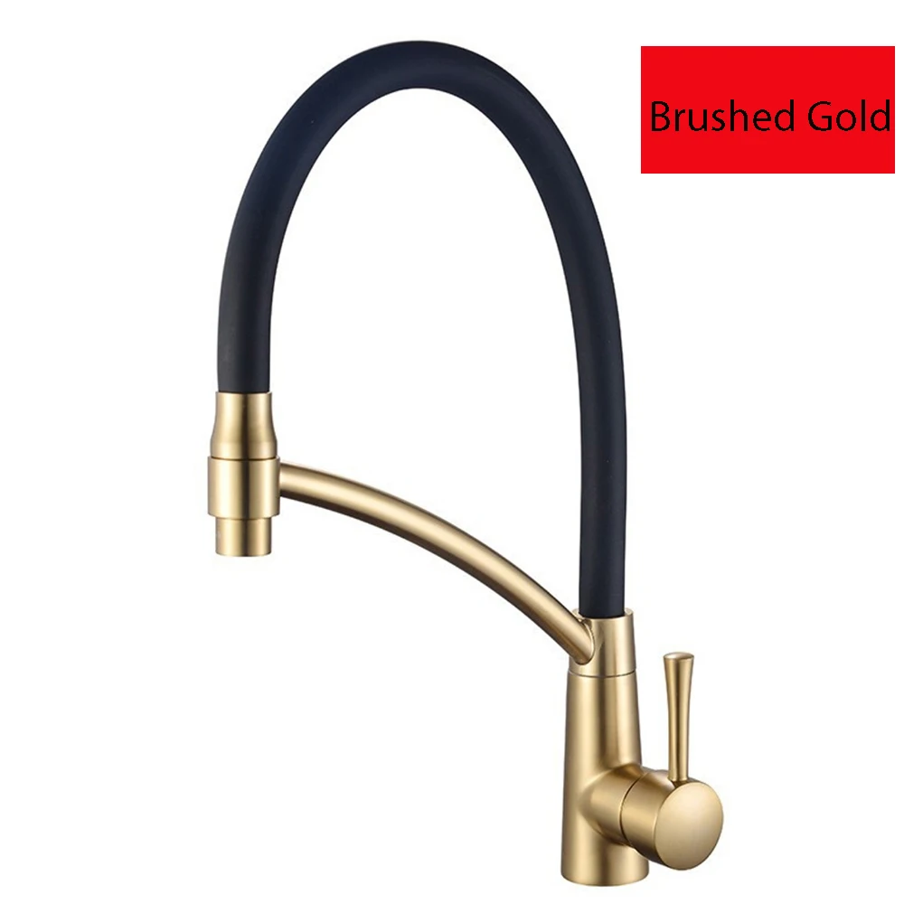 Full Brass Body Material  Kitchen Sink Faucet , Mixer Cold & Hot Water ,Black , Gun Grey ,Chrome , Golden Color ,Ceremic Valve