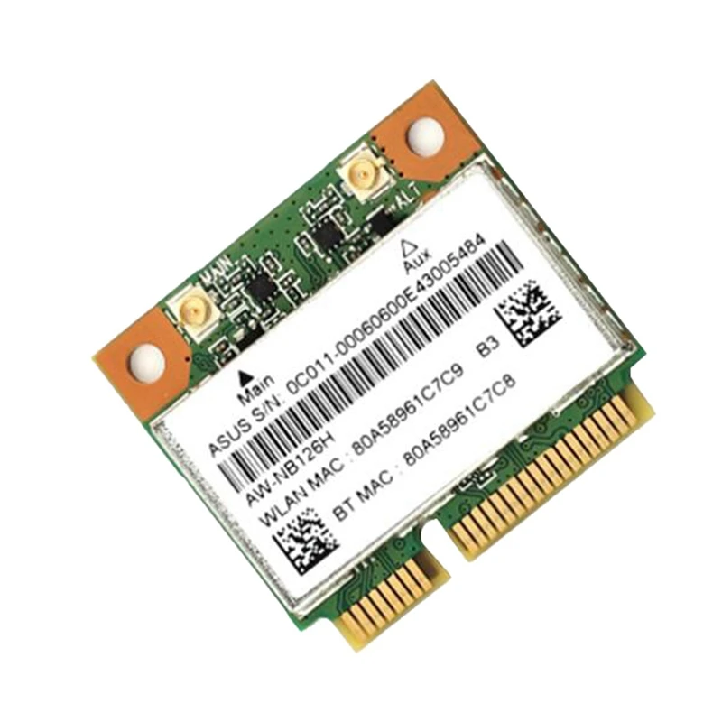 5X SSEA New For Azurewave AW-NB097H AW-NB100H AW-NB126H AR3012 AR5B225 Half Mini PCI-E Wifi BT4.0 Wlan Wireless Card