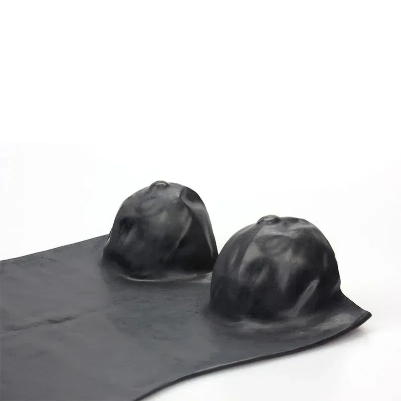 Abito sexy con top a tubo in lattice Giarrettiera da donna Goth in lattice di gomma Abito aderente erotico con bretelle Clip Cosplay