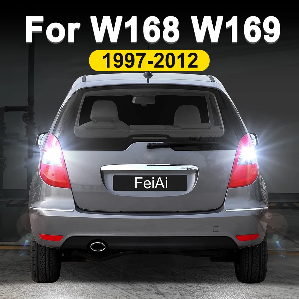 

Для Mercedes A Class W168 W169 Светодиодные фонари заднего хода Автомобильный фонарь заднего хода Benz W168 W169 1997-2012 2011 2010 2009 2008