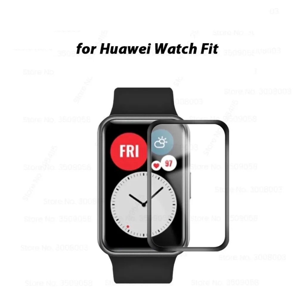 غطاء كامل لواقي شاشة PMMA لساعة Huawei Fit / Fit se / Fit New / Special Edition